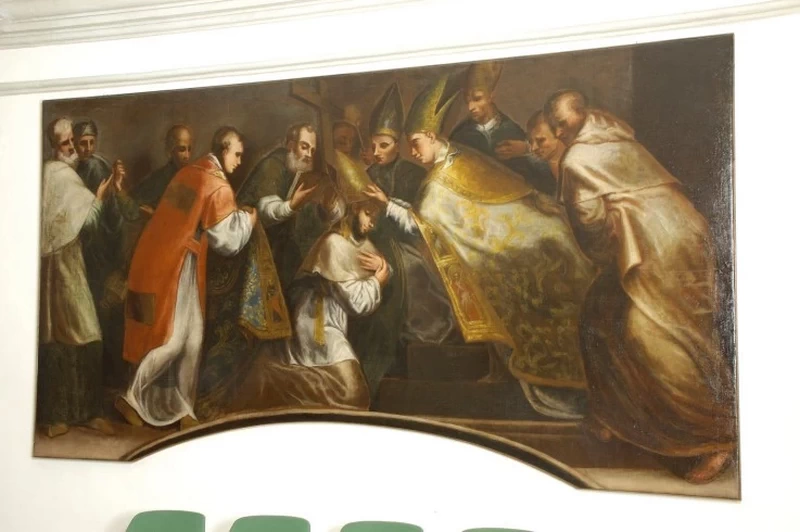 Agostino ordinato - attribuito